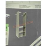 Closet evolution hanging starter closet 72in