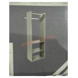 Closet evolution hanging starter closet 72in