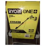Ryobi 18v one+ 320 psi Ezclean power cleaner