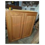 27" x 13" x 31" wall cabinet 2 door