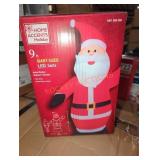 Home Accents 9 ft giant sized Led Santa airblown