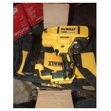 DeWalt 20v 18 ga narrow crown stapler