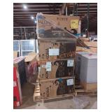 4 Aloha porcelain bathtubs 54" x 30" x 15 1/4"