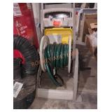 Suncast hose reel and hose