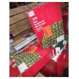 2 boxes 300 clear incandescent mini net lights