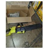 Ryobi 40v HP brushless 14" cordless chainsaw