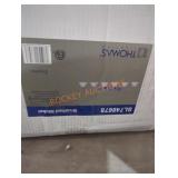 Thomas brushed nickel light fixture