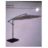 StyleWell 10 ft. Steel Cantilever Patio Umbrella