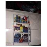 HDX 4-Tier Grey Plastic Garage Storage Shelving