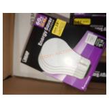 Box lot 60w light bulbs fiet electric