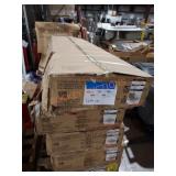 Husky 8ft Adjustable Height Solid Wood Workbench,