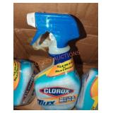 Clorox cleaner lot of 3 some leakage