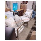 Two Chairs & Table Outdoor Convention Set