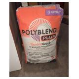 Polyblend plus sanded grout 25lbs