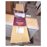 2 sets of 39" x 64" white 2" faux wood blind