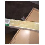 30" x 72" 1" deluxe vinyl blind white