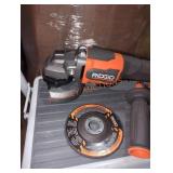 RIDGID 4-1/2 in. Paddle Switch Angle Grinder