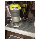 Ryobi 1-1/2" peak HP router 8.5 amp corded