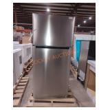 Vissani 18 cu ft stainless steel top freezer