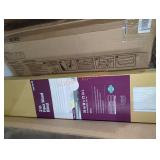 Faux Wood Blind 35"W x 72"L White Cordless 2"