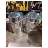 Master Flow 10" 90° Round Adjustable Elbow