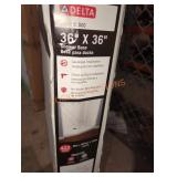 Delta 36" x 36" shower Base white