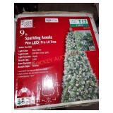 Home Accents Holiday 9ft Sparkling Amelia Pine