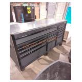 Husky 70"x 22" x 34" rolling 15 drawer tool chest