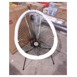 Ejoy Acapulco Black Woven Lounge Chair