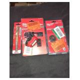 Milwaukee lot light ,drill bit ,flange nut kit