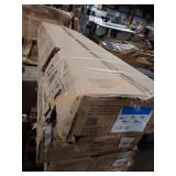 Husky 8ft Adjustable Height Solid Wood Workbench,