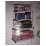 HDX 5-Tier Plastic Garage Storage Shelving Unit