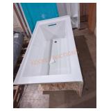 60" x 30" x 22" white Kohler tub