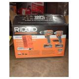 Ridgid 18V 1/2" Drill/Driver + Impact Driver