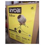 Ryobi Corded 5 cu ft Portable Cement Mixer