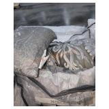 Gray King Comforter & Throw Pillows