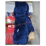 Royal Blue Plush Blanket