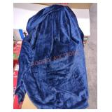 Royal Blue Plush Blanket