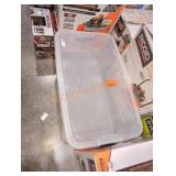 Sterilite Clear Plastic Storage Bin