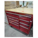 Husky rolling tool cabinet apx 42in