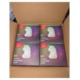 Globe 4pk Silicone Unicorn Night Light Lamps