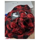 Elle Home Flannel Plaid Plush Throw