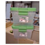 Sterilite 15Q Latching Boxes 2 Pack