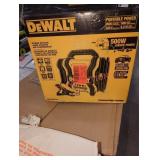 DeWalt  power station, jump starter, compressor