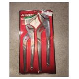 Husky 2-Pc Joint Groove Pliers Set