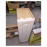 9"W Kitchen Wall Cabinet White