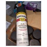 Rust-Oleum 15oz Flat Black Spray Paint