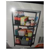 HDX 28"x15" 4 Shelf Storage Unit