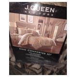 J Queen New York King comforter set