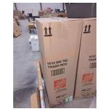 Home Depot trash box fits 42 gal trash bags